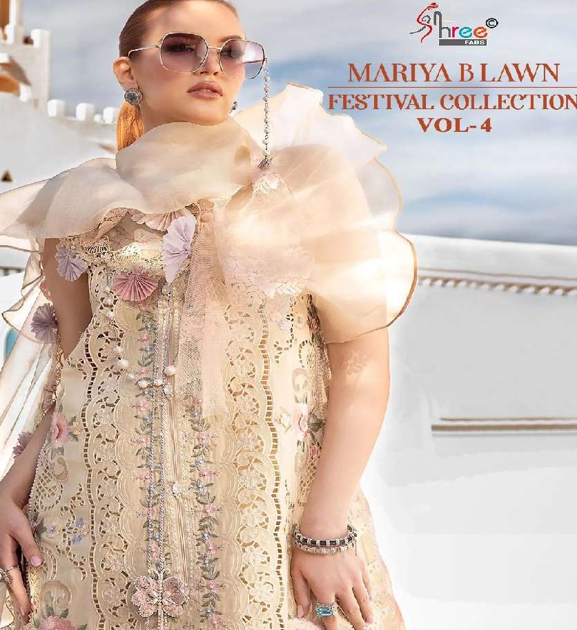 MARIYA B LAWN FESTIVAL VOL -4 Open Pic by Shree